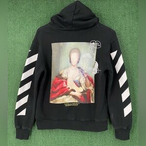 OFF-White Mariana De Silva Incompiuto Collection Virgil A log Zip Hoodie Medium
